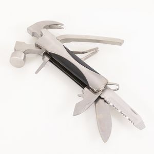 Multitool 12in1: Survival Tool Hammer Messer Taschenmesser Sge 