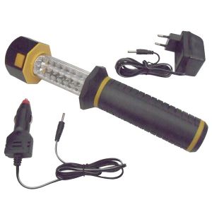 LED Lampe - Taschenlampe, ausklappbar, mit Magnet