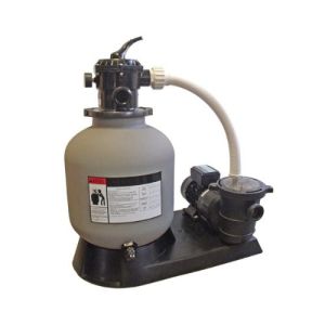 Sandfilteranlage 550 W 16 Zoll