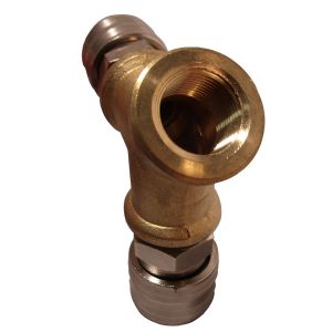 Druckluftverteiler Kompressor mit 1/4" Anschluss und 3/8" Innengewinde #02 