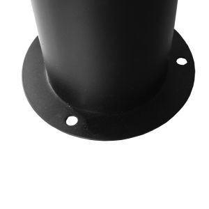 Solarlampe LED, 60 cm hoch, schwarz