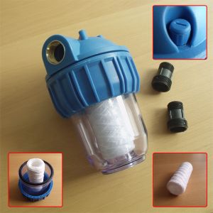 Wasserfilter 3000l/h 2,54cm (1Zoll) + PP Filter (B-Ware)