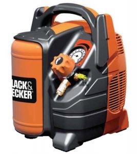 Black & Decker Kompressor mit 5 Liter Tank lfrei BD195/5 MY