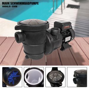 Schwimmbadpumpe 14400l/h 550W