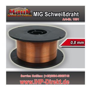 MAUK Schweidraht  MIG 0,8mm (1kg)