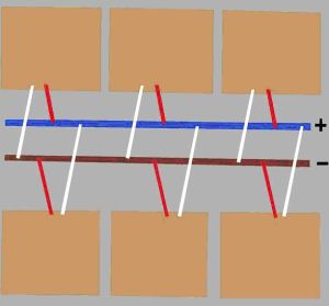 Unterboden Infrarot Heizpanel  steckerfertig 100*60cm 120 Watt (