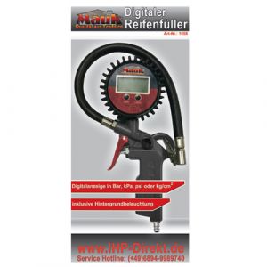 Mauk digitaler Druckluft Reifenfller MDR-3 standard Kupplung