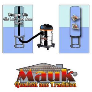 MAUK Koi und Goldfisch Aussichtsturm Fish Tank Tube XXL (B-ware)