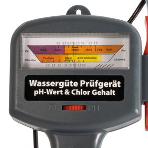 MAUK analoger PH Chlor Pool Wassertester mit Teststreifen