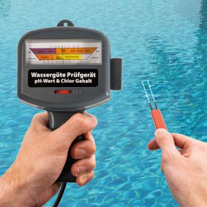 MAUK analoger PH Chlor Pool Wassertester mit Teststreifen