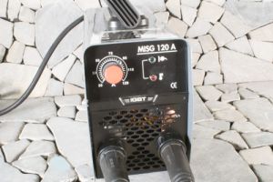 MAUK Inverter MMA Elektroden Schweisgert Basic 120A mit umfangr
