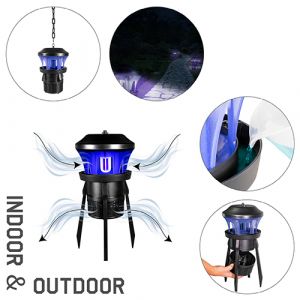 Mauk UV Insekten Falle Turbo Fan mit Absaugtechnologie Outdoor I