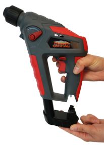 Mauk Akku Bohrhammer mit wechselbarem Akku und Fast Charge 14,4V