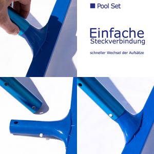 Mauk Pool-Set / Bodensauger-Set 2 XXL 3 -teilig