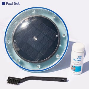 Mauk Pool-Set Luxus Poolreinigungsset mit Ionisator ( 3 teilig )