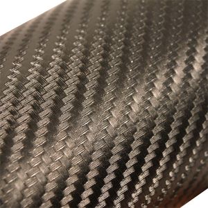 Carbonfolie, nachtschwarz, 1,37 x 3,0 m