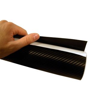 Carbonfolie, nachtschwarz, 1,37 x 3,0 m