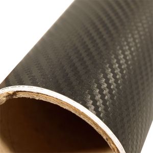 Carbonfolie, nachtschwarz, 1,37 x 3,0 m