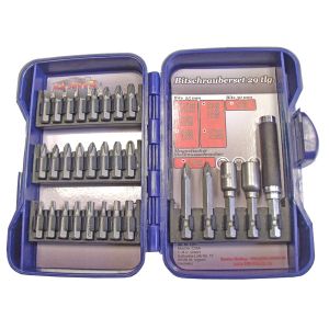 Bitschrauber - Box mit 29 Teile B-Ware