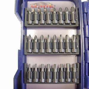 Bitschrauber - Box mit 29 Teile B-Ware