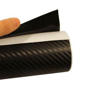 Carbonfolie, matt anthrazit/schwarz, 1,52 m x 3,0 m B-Ware