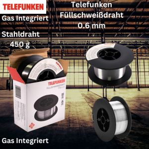 Telefunken Fllschweidraht TFSD 0.6 Stahldraht mit Schutzgas ( 