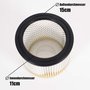 Kartuschenfilter fr Nass- Trocken- Sauger 1200W 30L KRAFT/MAUK 