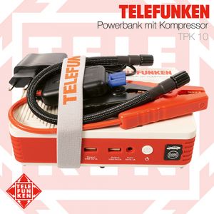 Telefunken Powerbank mit Kompressor TPK 10 - B-Ware