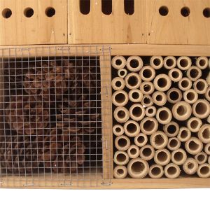 Mauk h�lzernes Insektenhaus, 39 x 11 x 28 cm (B-Ware)