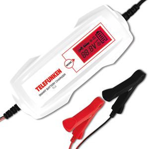 Telefunken Smart Battery Charger TL5 KFZ Auto 6V Motorrad 12V La