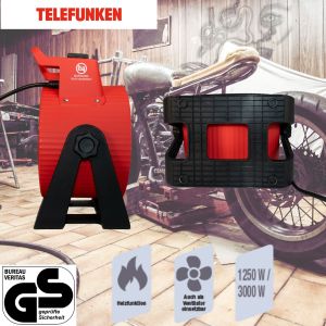 TELEFUNKEN 3-kW-Industrie-Heizer THL-3KW