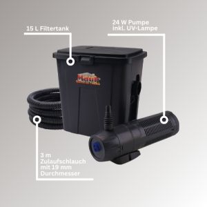 MAUK Teichdurchlauf-Filter-Set ECO