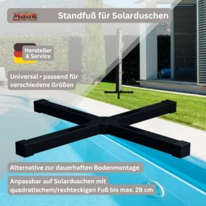 MAUK Universal Standfu fr Solarduschen