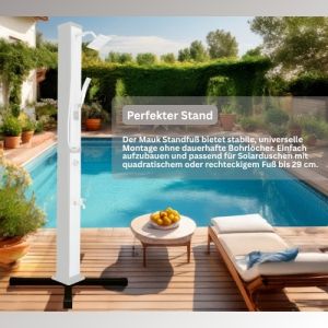 MAUK Universal Standfu fr Solarduschen
