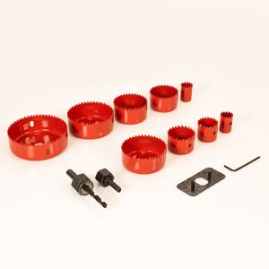 MAUK Lochs�gen Set 12tlg. Gr��en 19,22,29,38,44,51,60,67,82mm