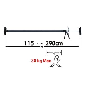 3x Doppelpack Zargenspanner  115-290cm