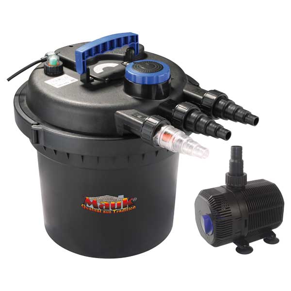Mauk TeichDruckfilterSet 11 W UVC ihpdirekt.de