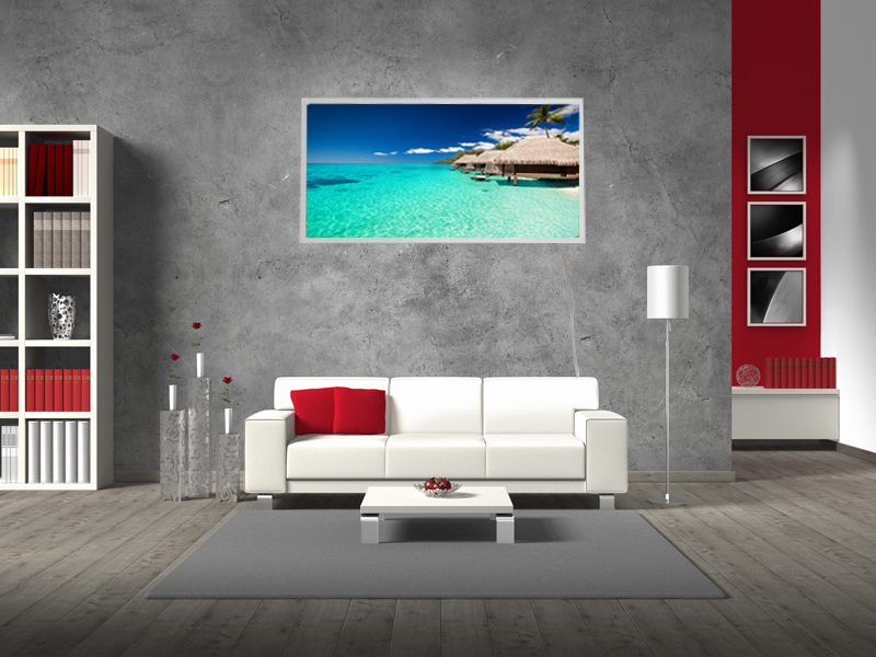 Mauk infrarot wandheizung hütte am strand 600 w ihp direkt.de