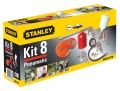 Stanley 8tlg. Zubehr Set fr Druckluft - Kompressoren, Airtoolk