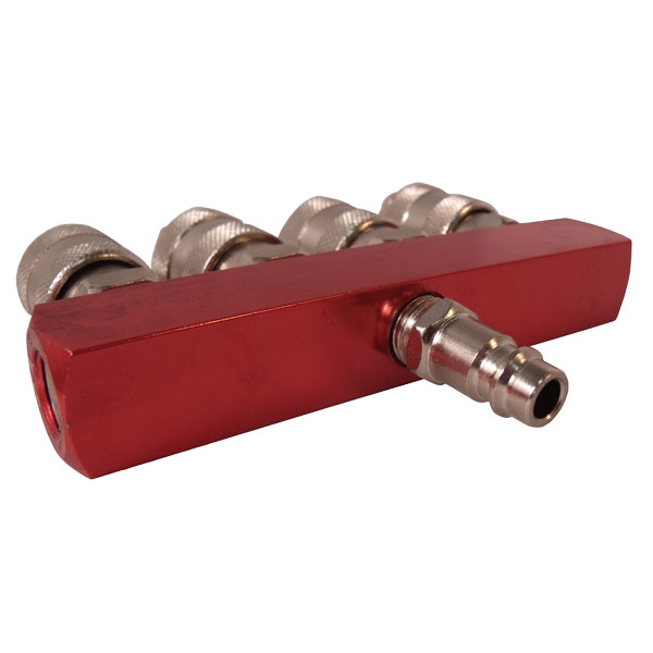 Mauk Druckluft 4Wege Verteiler ihpdirekt.de