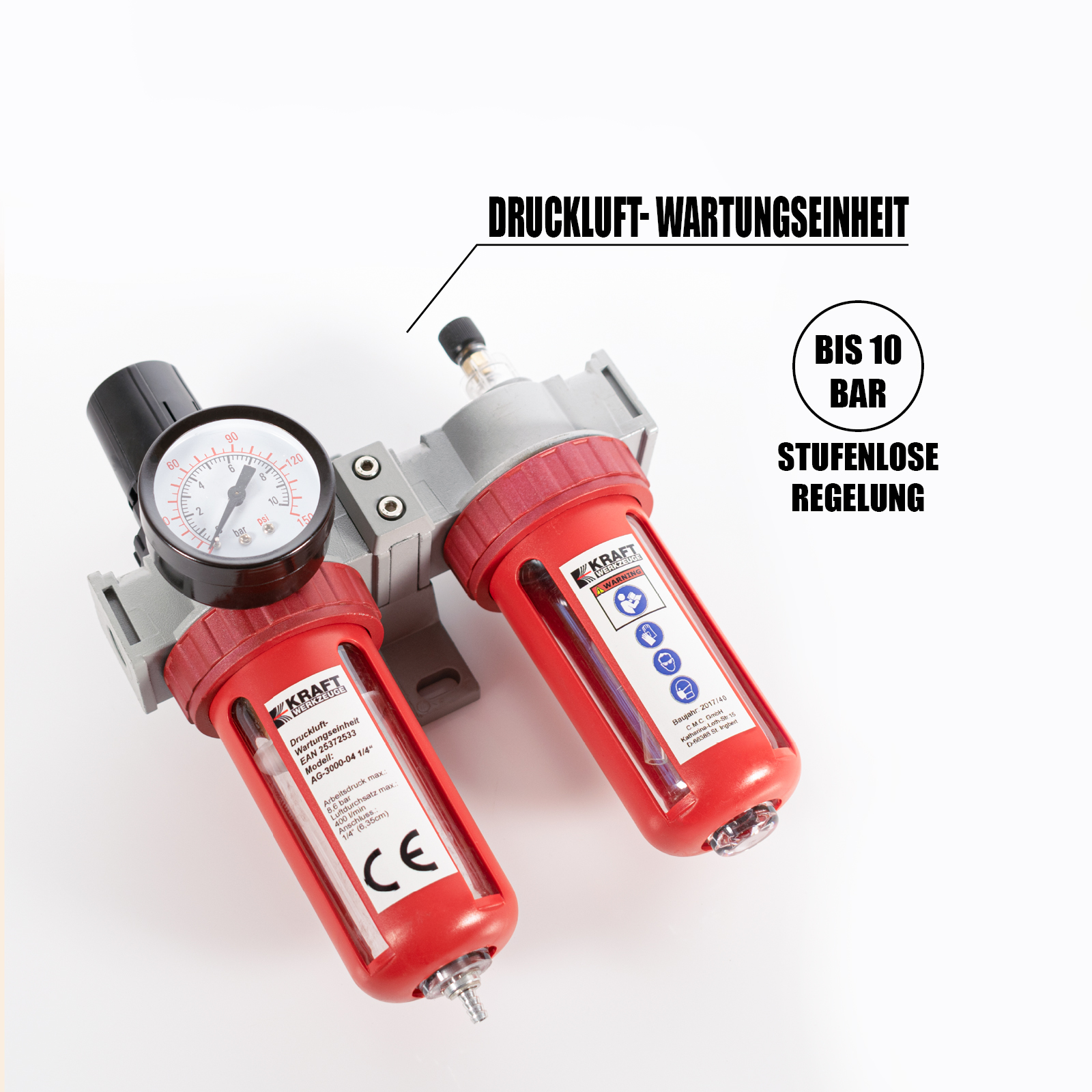Produktbild von MAUK Dickenmessgerät Analog – 0,1–10 Mm, Mit Konischer Spitze, Für Schmuck, Holz, Papier Und Metall, Inklusive Box
