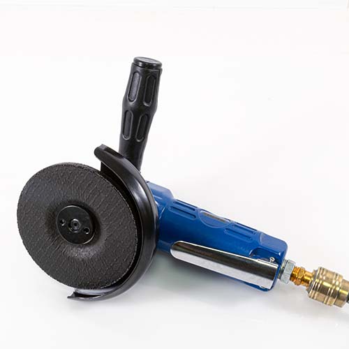 Mauk Druckluft Exzenterschleifer - Schleifmaschine Mit 5 Scheiben Bis 10.000 U/min